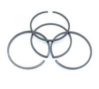 Rynplex 4 pz CG520 Decespugliatore Pistone Anello 44mm * 2.0mm Spessore Trimmer 44F-5 Motore 52CC, for Universal Strimmer, for Mitsubishi TL52 TB52 Anello del pistone della Motosega