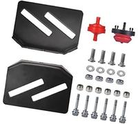 Rynplex 532174762 LH Left e 532436125 RH Right Pattini Slitta for spazzaneve, Confezione da 2, for Husqvarna, for Poulan, Craftsman con Hardware di Kit di ricostruzione del Motore