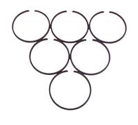 Rynplex 6 Pezzi/Lotto Fasce Elastiche, for FC55 FC75 FC85 HL45 HL75 KM55 KM85 MM55 Trimmer Tool Engine Pezzo di Ricambio 34mm X 1,5mm Anello del pistone della Motosega