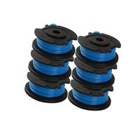 Rynplex 9 pezzi di bobina di filo di ricambio, for tagliabordi Worx WG150E WG154E WG155E WG157E WG160E WG163E WG166E WG167E WG169E for tagliabordi Mac Allister MGTP18Li 1,5 mm 1x2,5 m Bobina per tosae