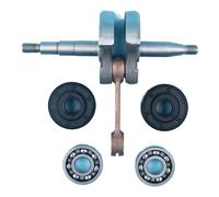 Rynplex Albero motore Paraolio albero motore Tutti i cuscinetti a sfera, for Husqvarna, 136 137 141 142 Motosega 530 029 794 Kit cuscinetto albero motore motosega