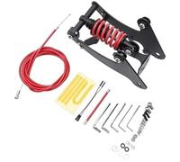 Rynplex Ammortizzatore posteriore, per Xiaomi, per scooter elettrici M365 1S Pro1 Pro2, per di sospensione Forsteel Improved Ride Com Fort 78mm/92mm molla sospensione anteriore