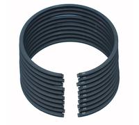 Rynplex Anello pistone da 50 mm, for Atlas, for Copco, for Cobra TT 2 Tempi Breaker Tamper Cilindro Kolben Anelli Parte Anello del pistone della Motosega(10 PCS)