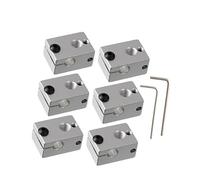 Rynplex Blocco riscaldatore sensore stampante 3D compatibile con E3D V6, for PT100 HT-NTC100K chiave da 2 pezzi Sensore di temperatura per stampante 3D