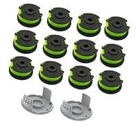 Rynplex Bobina di Ricambio for decespugliatore, Bobine di Ricambio e | cappuccio autoalimentati da 0,079", per Ryobi, RAC142 36V, for bobine di ricambio for decespugliatore a batteria