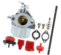 Rynplex Carburatore HMSK80 Spazzaneve 31AE665E118, for Tecumseh, 640349 ST824 640052 ST1032 LH318SA 924082 932101 640052 640054 924050 Kit di ricostruzione del Motore