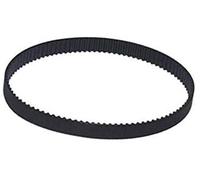 Rynplex Cinghia for stampante 3D, cinghia di distribuzione in gomma GT2 a circuito chiuso 2GT, 126/128, lunghezza 118 mm, 120, 138, larghezza 10 Unità cintura(BLACK 2GT 120)