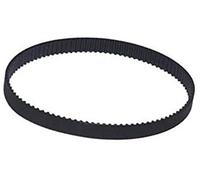 Rynplex Cinghia for stampante 3D, cinghia di distribuzione in gomma GT2 a circuito chiuso 2GT, lunghezza da 360 mm a 380, larghezza 6 Unità cintura(BLACK 2GT Length 360)