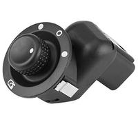 Rynplex Comando Specchietto Interruttore di controllo dello specchietto, per Clio Iii, per Laguna, per Ii, per Megane 2 Scenic Pulsante Nero Funzionamento manuale