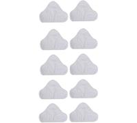 Rynplex Confezione da 10 panni in microfibra sostitutivi for mocio a vapore, for H2O Mop X5 Triangolare Drag Parte del pulitore a vapore