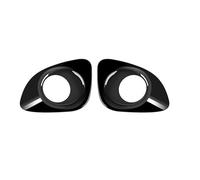 Rynplex Copertura della lampada della luce fendinebbia anteriore, cornice decorativa della luce fendinebbia, for TOYOTA, for Corolla, for Cross 2021 Copertura fendinebbia(Bright black)