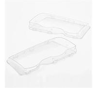 Rynplex Coppia di coprifari in vetro for fari auto trasparenti, for, for, E46 serie 3, 4 porte, 1998-2001 Sostituzione del copriobiettivo del faro dell'auto