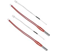 Rynplex ECSiNG Set di 4 kit termistori for barra riscaldante for stampante 3D 12V 40W Sensore di temperatura del termistore for barra riscaldante compatibile con le parti delle stampanti 3D Anycubic M