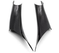 Rynplex for BMW, Serie 3 4 E90 E91 F30 F35 F32 F34 Car Styling Pannello interno della porta Maniglia di presa Copertura protettiva del bracciolo Adesivo per maniglia della porta(BLACK 2pcs for F30)