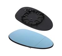 Rynplex For BMW, Serie 3 E90 1 pezzo blu specchietto retrovisore for auto in vetro riscaldabile cabina sinistra/destra Vetro per specchietto retrovisore laterale per auto(Left)