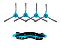 Rynplex for Cecotec Conga, 4090 5090 6090 Accessori Pezzi di Ricambio Kit di Ricambio for aspirapolvere Spazzola Laterale Centrale Ruota in Tessuto Kit di Accessori per aspirapolvere Robot(JS)