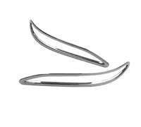 Rynplex For Chevrolet, for Equinox 2017 2018, striscia di copertura della lampada della luce fendinebbia del riflettore del paraurti posteriore cromato, modanatura della cornice, guarnizione del coper