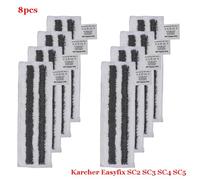 Rynplex For Easyfix SC2 SC3 SC4 SC5 Pulitore portatile a vapore in microfibra Panno for mocio Straccio for Parti Testine for Accessori Ricambi per pulitori a vapore(Set-11)