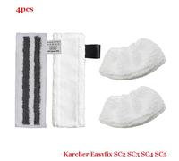 Rynplex For Easyfix SC2 SC3 SC4 SC5 Pulitore portatile a vapore in microfibra Panno for mocio Straccio for Parti Testine for Accessori Ricambi per pulitori a vapore(Set-15)