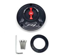 Rynplex For, FZ1000, for, 2001-2005, 2002, 2003, 2004, Copertura del tappo del serbatoio del carburante, accessori for motociclette senza chiave in alluminio CNC, 6 colori Lucchetto per tappo serbat