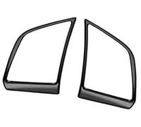 Rynplex for Hyundai, Tucson 2015-2018, volante Decorazione con paillettes Patch Striscia luminosa Modifica interna Accessori auto Adesivo decorativo per volante(Black titanium 2pcs)