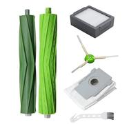 Rynplex for IRobot, Roomba I7 I3 E5 Accessori Robot Aspirapolvere Pezzi di Ricambio Kit di Ricambio Spazzola Filtro HEPA Sacchetto for la Polvere Kit di Accessori per aspirapolvere Robot(QL)