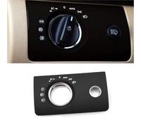 Rynplex For Mercedes, Benz, ML GL W164, Copertura del pulsante dell'interruttore di controllo dei fari anteriori, Accessori di ricambio for il pannello dell'interruttore dei fari interni Interruttore