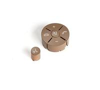 Rynplex For Mercedes, for Benz, W204 W207 W212 X204Interruttore di controllo pulsanti multifunzione 2048210351 Interruttore al volante(BLACK Beige)