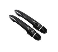 Rynplex For Renault, ZOE ZE 2012 2013 2014 2015 2016 2017 Nero lucido Car Door Handle Cover Trim Styling Accessori Maniglia per porta esterna(2Dr no key no button)