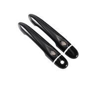 Rynplex For Renault, ZOE ZE 2012 2013 2014 2015 2016 2017 Nero lucido Car Door Handle Cover Trim Styling Accessori Maniglia per porta esterna(2Dr 1 key 2 buttons)