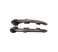 Rynplex For Volkswagen, VW, Passat B8 2015-2020, ARTEON, 2016-2017 Specchietto laterale Luce lampeggiante LUCE Ala Indicatore di direzione dinamico Lampeggiante Spia luminosa per auto(Blue Yellow)