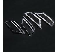 Rynplex For VW, for T-ROC, 2017 2018, ABS cromato for fendinebbia anteriore/posteriore, copertura della lampada fendinebbia Copertura fendinebbia(Front Rear)