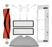 Rynplex for Xiaomi, Mi Robot Vacuum Mop 2 PRO Plus STYTJ02ZHM Accessori Aspirapolvere Pezzi di Ricambio Spazzola di Ricambio Filtro Mop Panno Kit di Accessori per aspirapolvere Robot(SKQi)