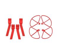 Rynplex Gambe del carrello di atterraggio dell'elica Cuscinetto in gomma Protezione dell'elica Protezione del drone FIMI X8 SE Accessori for droni quadricotteri Protezione elica per droni(Red kit A)