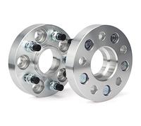 Rynplex Guarnizione for ruota auto 2 pezzi PCD 5x108 CB 63,4 mm Adattatore distanziale for in alluminio 5 fori Adatto for distanziali for serie 15/20/25/30/40 Distanziale per ruote(BLACK 40MM)