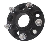 Rynplex Guarnizione ruota auto Distanziali allargati 5x114.3 Hubcentric 67.1 Kit flangia in alluminio Adattatore 15-30mm, for Kia, Bullone: M12x1.5 fori Distanziale per ruote(BLACK 15mm)