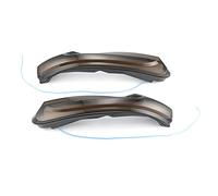 Rynplex Indicatore di direzione dinamico flash specchietto laterale Luce da blu a gialla Lampeggiatore seriale, for Kia, Forte K3 YD 2014-2018 Spia luminosa per auto
