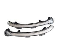 Rynplex Indicatore di direzione dinamico for specchietto laterale, lampeggiante sequenziale, for VW, Volkswagen, Golf 7 MK7 VII, .5 GTI R, Touran 2012-2020 Spia luminosa per auto(Crystal-Yellow)