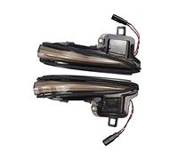 Rynplex Indicatore di direzione dinamico for specchietto laterale sequenziale, for TOYOTA, Alphard Vellfire, for RAV4, XA50 2019-2020 Highlander 2020 Spia luminosa per auto(Smoked)