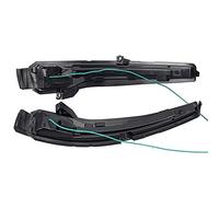 Rynplex Indicatore di direzione dinamico Lampeggiatore sequenziale for specchietto laterale, for, CES GLC W205 X253 W213 W222 2016-2018 Spia luminosa per auto(Blue Yellow)