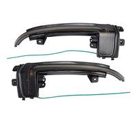 Rynplex Indicatore dinamico Lampeggiatore specchietto retrovisore laterale di direzione, for, A4 A5 B8 .5 A3 8P Q3 A6 C6 S6 A8 8K 2008-2016 Spia luminosa per auto(Blue-Yellow)