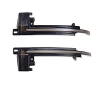 Rynplex Indicatore dinamico Lampeggiatore specchietto retrovisore laterale di direzione, for, A4 A5 B8 .5 A3 8P Q3 A6 C6 S6 A8 8K 2008-2016 Spia luminosa per auto(Yellow 1)