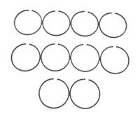 Rynplex Kit Anello pistone 10 Pezzi/Lotto 52mm x 1,5 mm, for Pezzo di Ricambio for Motosega Husqvarna 272 272K 272XP Anello del pistone della Motosega