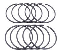 Rynplex Kit Anello pistone Motosega 10 Pezzi 1,2 x 42,5 mm, for Parti di Ricambio Motore 025 MS250 MS 250 Anello del pistone della Motosega