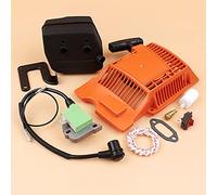 Rynplex Kit bobina di accensione for avviamento a strappo, pezzi di ricambio for motosega, for Husqvarna, for 268 272 272XP 503615571 503102405 503 47 69-01 Avviamento a strappo per motosega