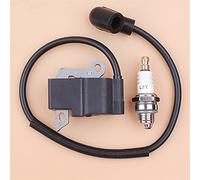 Rynplex Kit Candela modulo Magnete Bobina di accensione, for Motosega STIHL, MS441 MS 441 1138 400 1300 Ricambi per Motori di Tosaerba