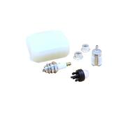 Rynplex Kit dadi barra for filtro aria, candela, primer, for motosega Husqvarna 340 345 346 XP 350 353 537024003 Filtro dell'aria