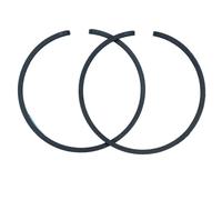 Rynplex Kit Fasce Elastiche 2 Pezzi/Lotto 50mmx1,5mm, for Husqvarna 268 371 372 266 66, for 038 044 MS440, for Motosega Jonsered 2063 625 670 2071 Anello del pistone della Motosega