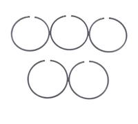 Rynplex Kit Fasce Elastiche 5 Pezzi 50 mm x 1,2, for Husqvarna 365 365XP 371 372 372XP 362 Pezzo di Ricambio for Motosega 11280343000 Anello del pistone della Motosega