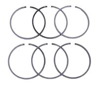 Rynplex Kit Fasce Elastiche 6 Pezzi 50mm x 1,2mm, for Husqvarna 365 365XP 371 372 372XP 362 Pezzo di Ricambio for Motosega 11280343000 Anello del pistone della Motosega